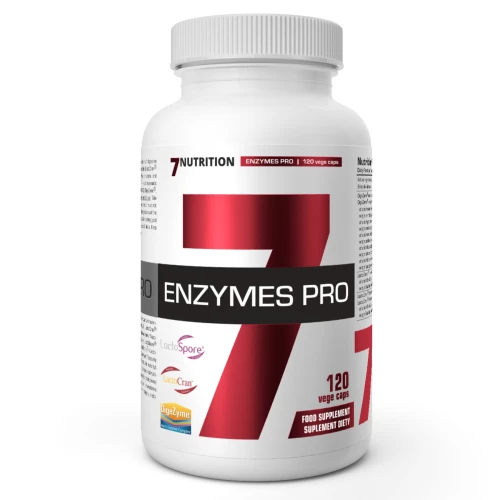 7Nutrition - Enzymes Pro - 120 kapsułek vege